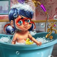 Ladybug Baby Shower Care Game 