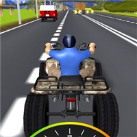 ATV Highway Traffic Game 
